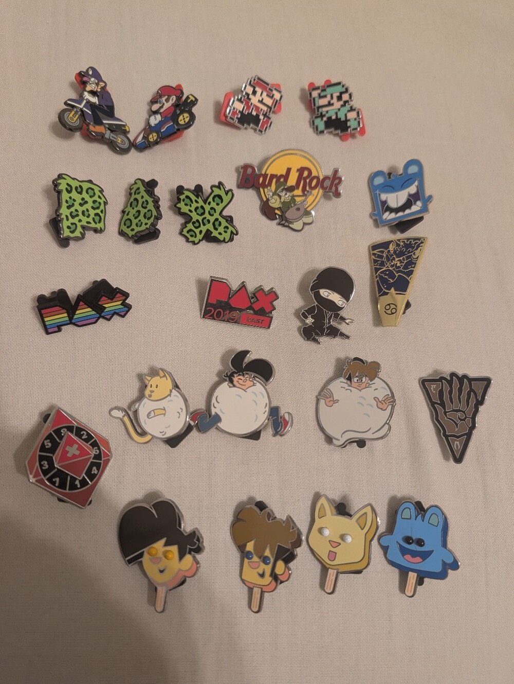 Assorted Pinny Arcade Enamel Pin Set - Colorful Character Pins
